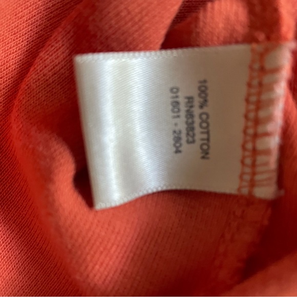 Christopher and Banks Short Sleeve Top. Size Xl Color Orange - Picture 4 of 7